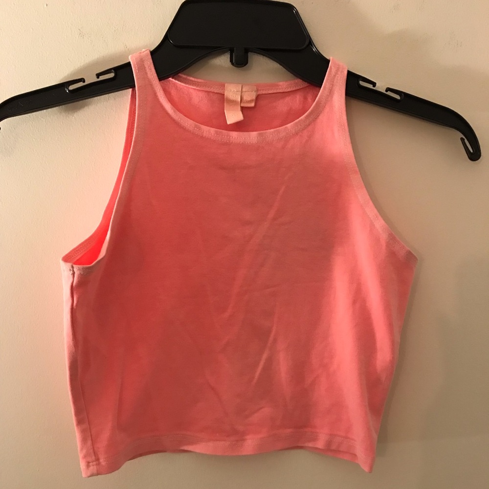 Hot Pink mini crop top